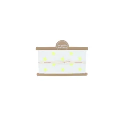 Coupon tissu Astre Fluo - jaune (50 cm x 160 cm)