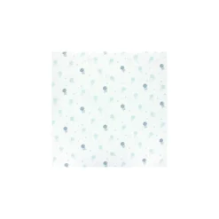Coupon tissu coton cretonne Skully - bleu (50 cm x 150 cm)