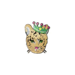 Écusson à Coudre Tigre Roi XL - Doré