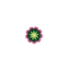 Écusson thermocollant Floral pop - vert