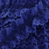 Dentelle froufrou sur ruban satin - navy