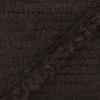 Dentelle élastique froufrou marron