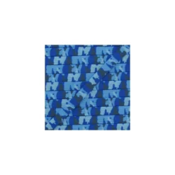 Elastique 7 mm camouflage bleu