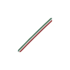 Elastique 7 mm drapeau Italie