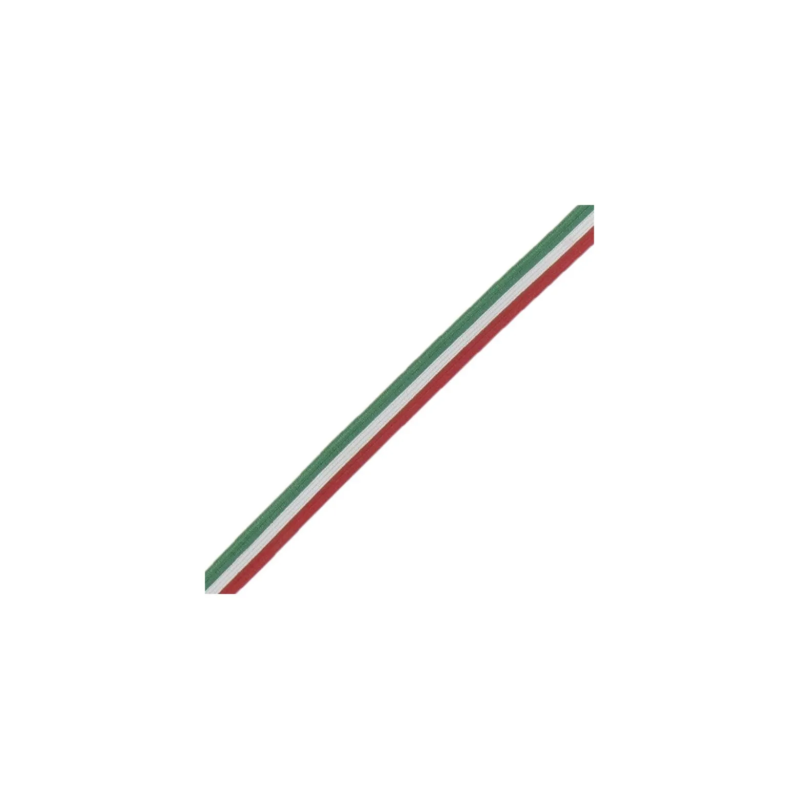 Elastique 7 mm drapeau Italie