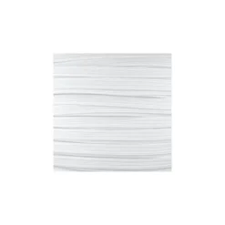 Elastique plat - blanc - bobine de 400m