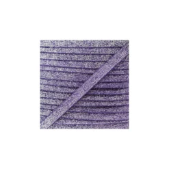 Elastique Plat Lurex Argent 10mm - Violet