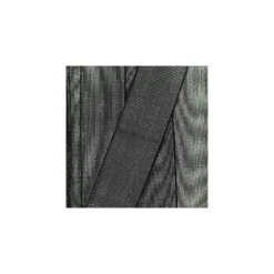Elastique Plat Lurex Brillance 40mm - Noir/Argent