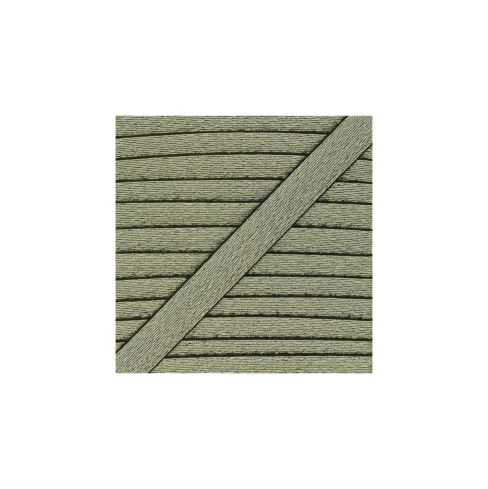 Elastique plat maille métallisée lurex 25mm - doré