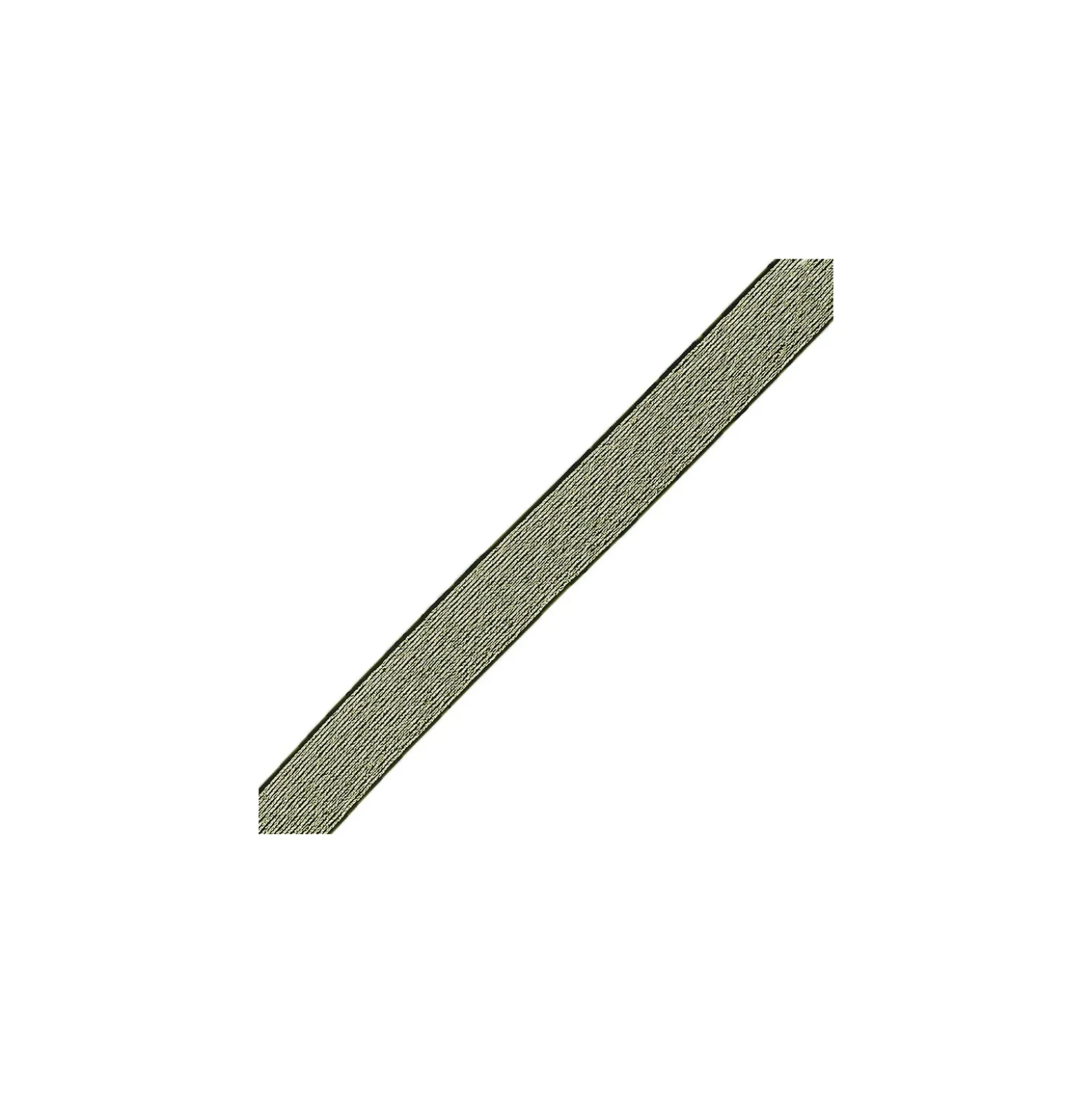 Elastique plat maille métallisée lurex 25mm - doré