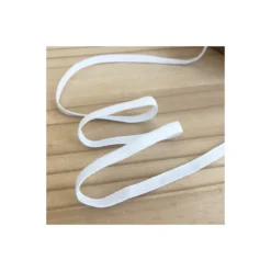 Elastique plat 7 mm - Blanc (boîte de 300 m)