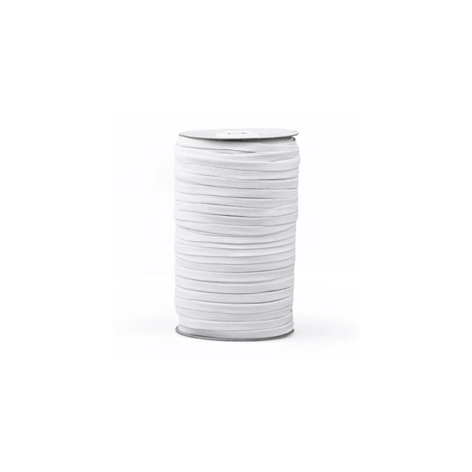 Elastique plat 6,5 mm PRYM - blanc (bobine)