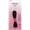 Elastique pour chapeau noir - long 4 m - Couture loisirs