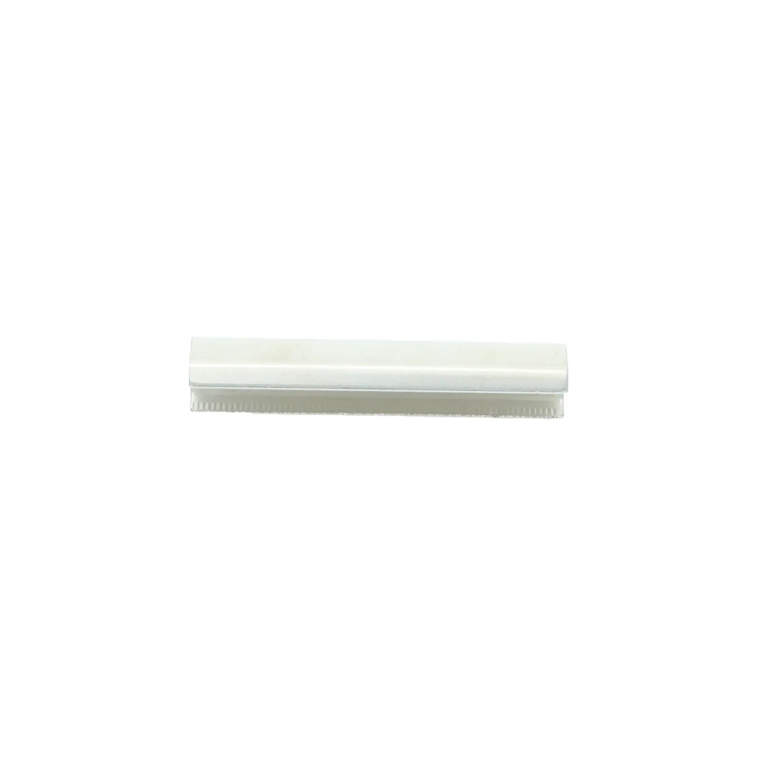 Embout pour sangle métal Plata 40 mm - argent