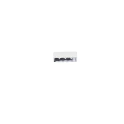Embout pour sangle métal Sencillo - argent (lot de 2)