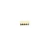 Embout pour sangle métal Sencillo - doré (lot de 2)