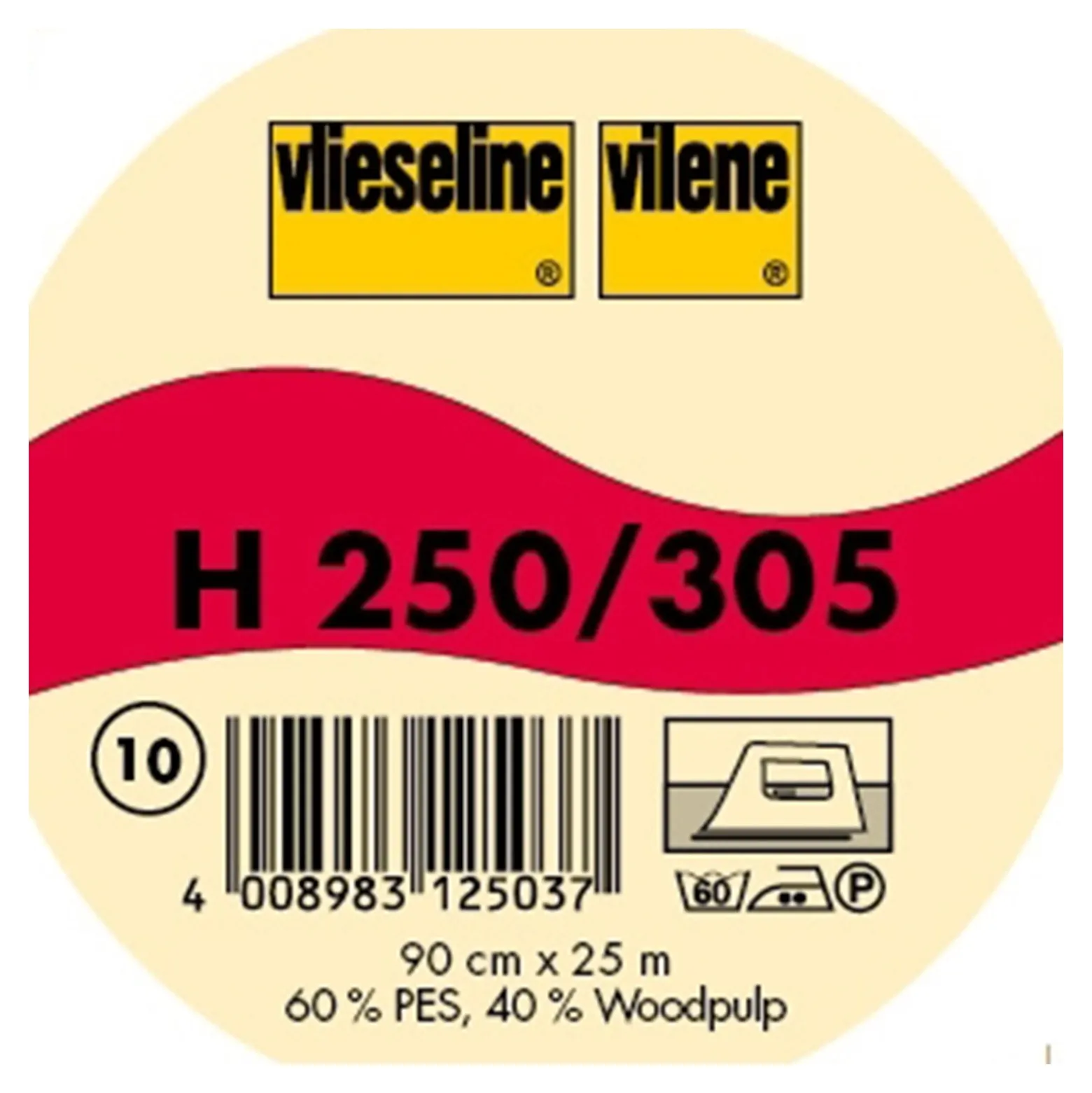 Entoilage thermocollant H250 Vlieseline graphite