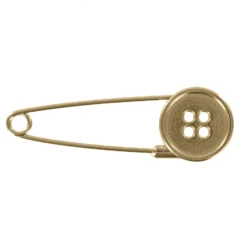 Epingle Kilt Bouton - bronze