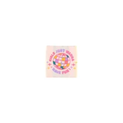 Etiquette à coudre Bohin - Girls just wanna have fun