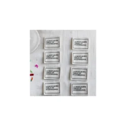 Etiquettes à coudre La Petite Maison Couture - La vie est une fête (lot de 8)