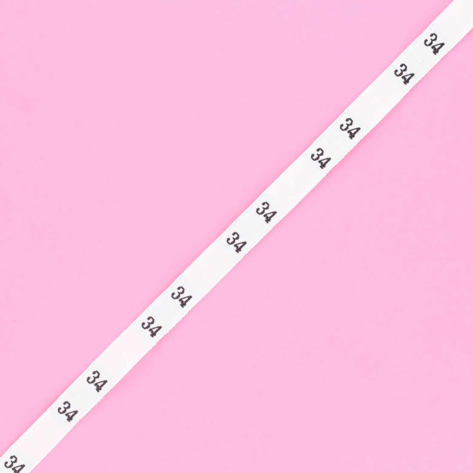 Etiquettes de taille tissées - adulte