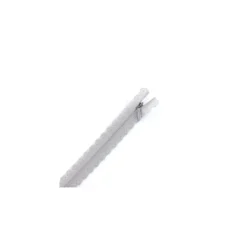 Fermeture éclair® dentelle non séparable invisible - gris perle