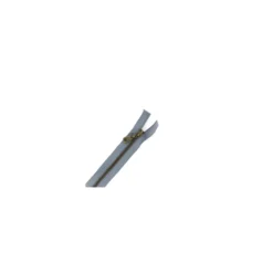 Fermeture Eclair® laiton séparable gris clair