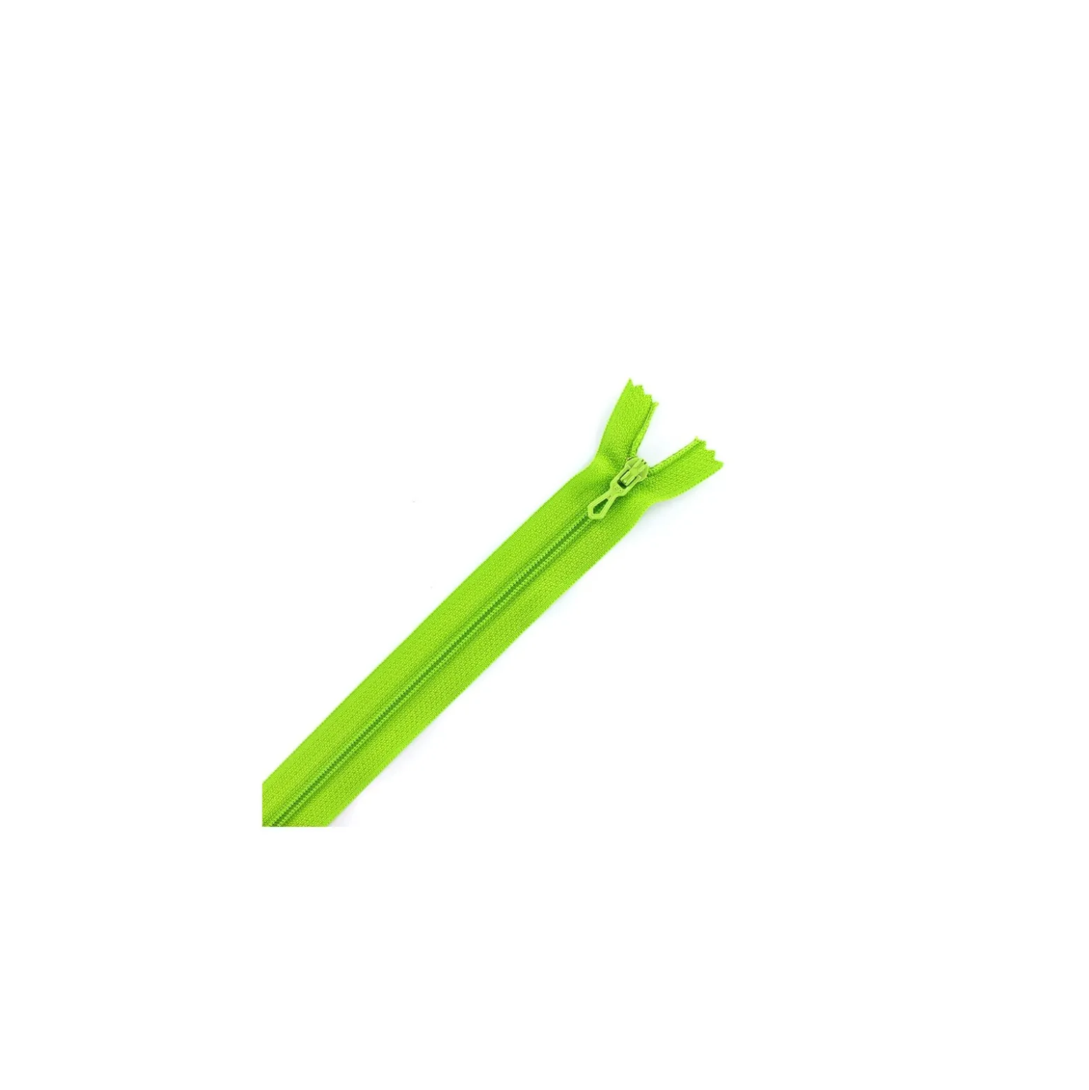 Fermeture Eclair® non séparable - vert lime