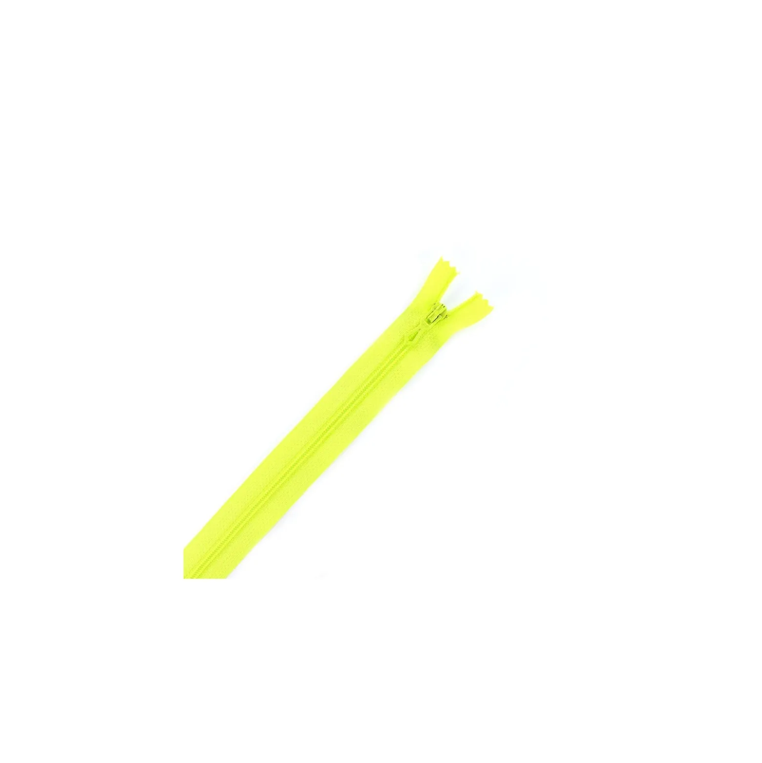 Fermeture Eclair® non séparable - jaune chartreuse
