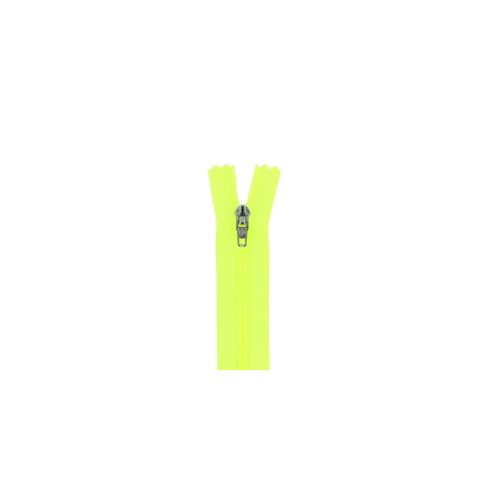 Fermeture ECLAIR® Non Séparable - Jaune Fluo