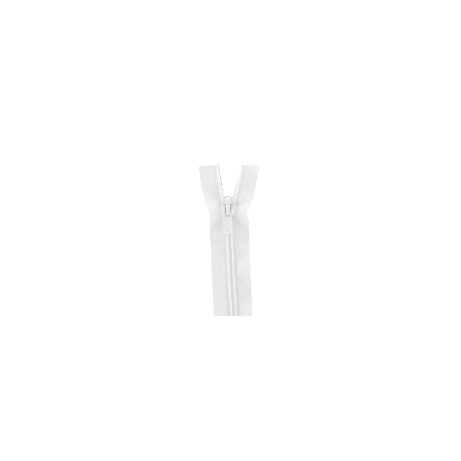 Fermeture Eclair® SEPARABLE nylon fine 5 mm - blanc