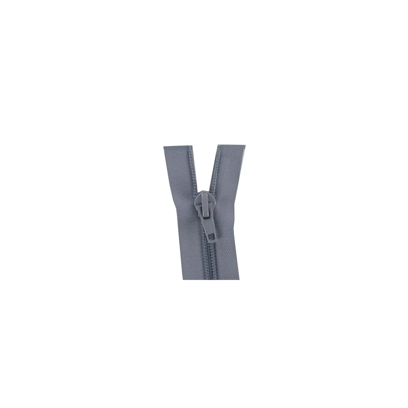 Fermeture Eclair®SEPARABLE nylon 6 mm - gris foncé