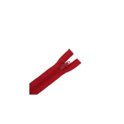 Fermeture Eclair SEPARABLE nylon 6 mm - rouge sang