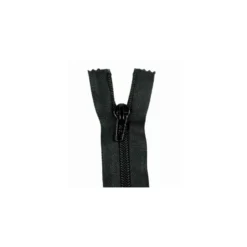 Fermeture Eclair SEPARABLE nylon fine 5 mm - noir