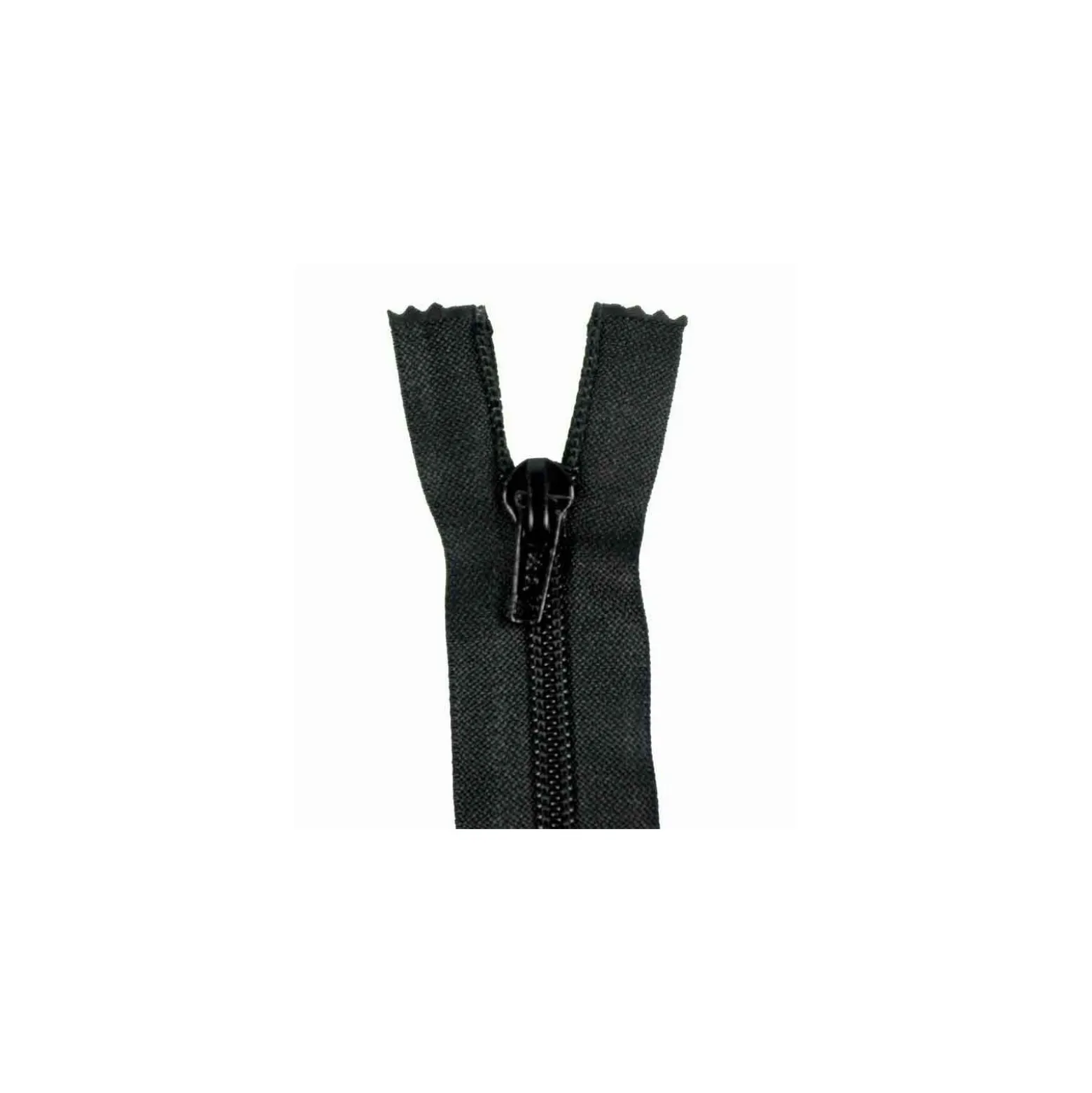 Fermeture Eclair SEPARABLE nylon fine 5 mm - noir