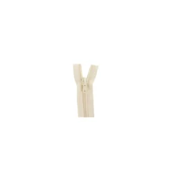 Fermeture Eclair® SEPARABLE nylon fine 5 mm - blanc cassé