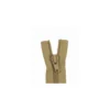Fermeture Eclair SEPARABLE nylon fine 5 mm - beige moyen