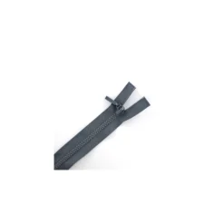 Fermeture Eclair® séparable fine synthétique - gris foncé