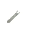 Fermeture Eclair® séparable fine synthétique - gris clair
