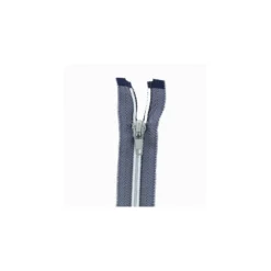 Fermeture Eclair® Séparable - Jeans Bleu/Blanc