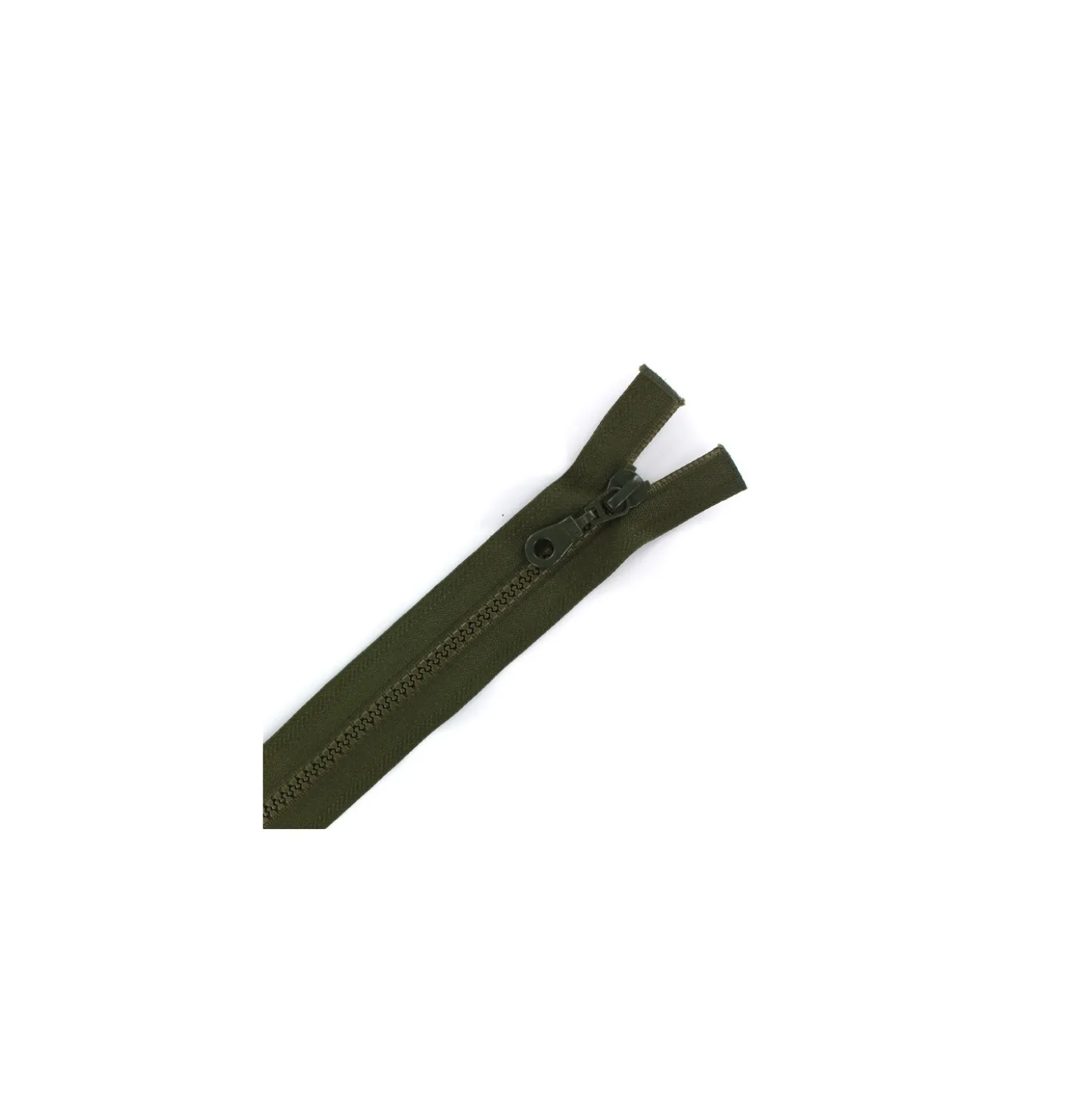 Fermeture Eclair® séparable synthétique moulée - kaki foncé