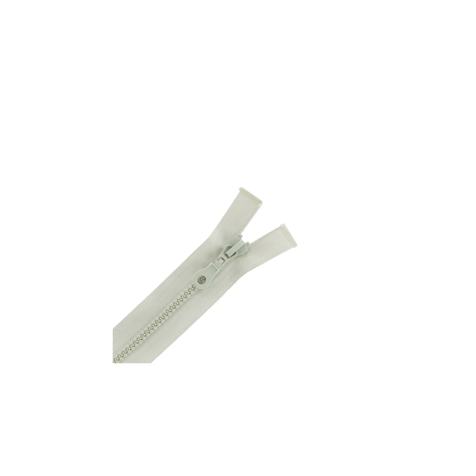 Fermeture Eclair® séparable synthétique moulée - écru