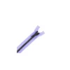 Fermeture Eclair® synthétique bicolore séparable - parme /gris -