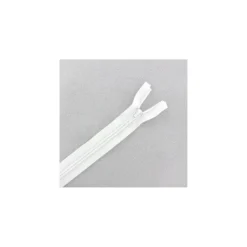 FermetureEclair® tricot séparable - blanc