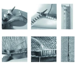 FermetureEclair® tricot séparable - ivoire