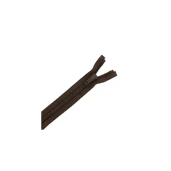 FermetureEclair® tricot séparable - brou de noix