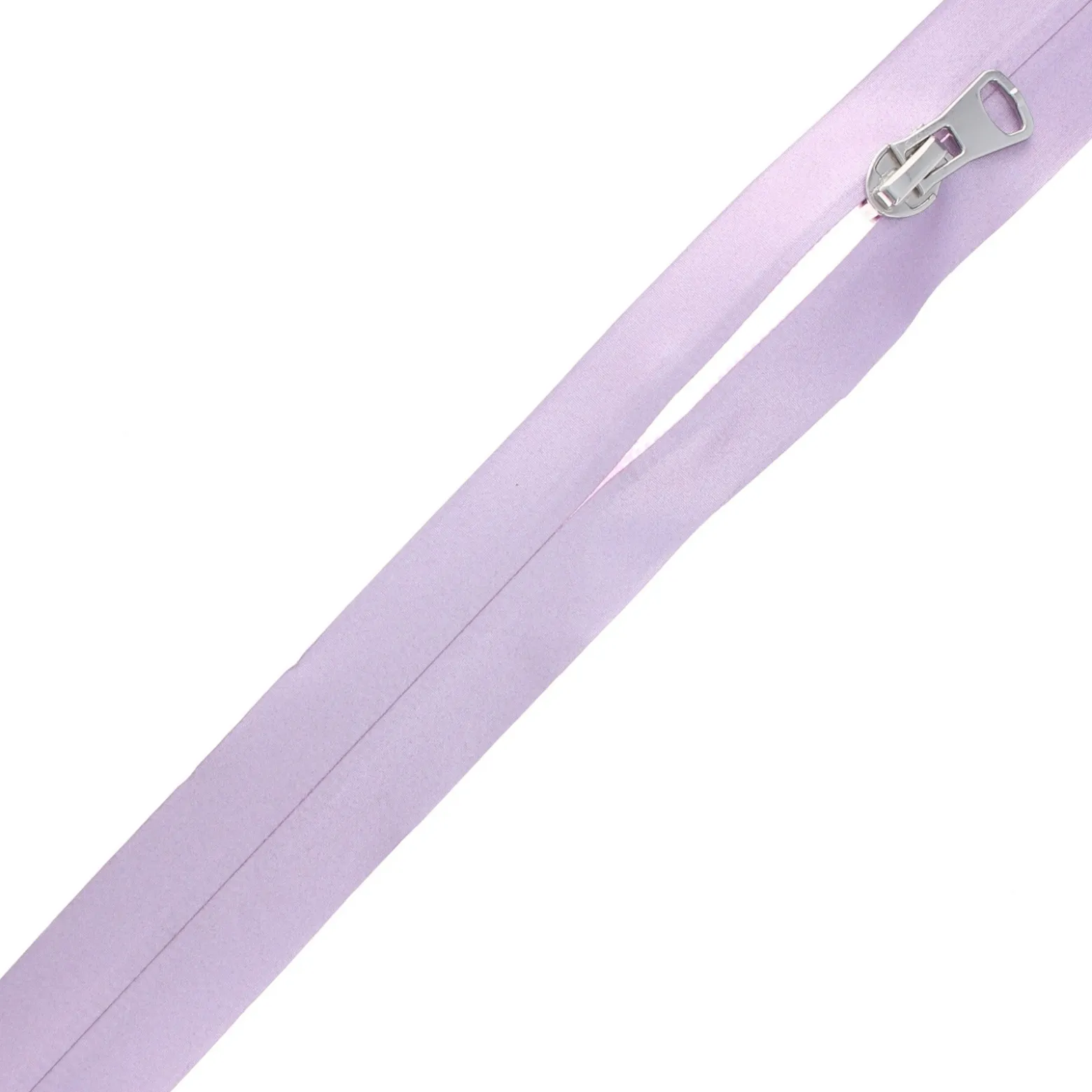 Fermeture à glissière waterproof au mètre Shiny - parme