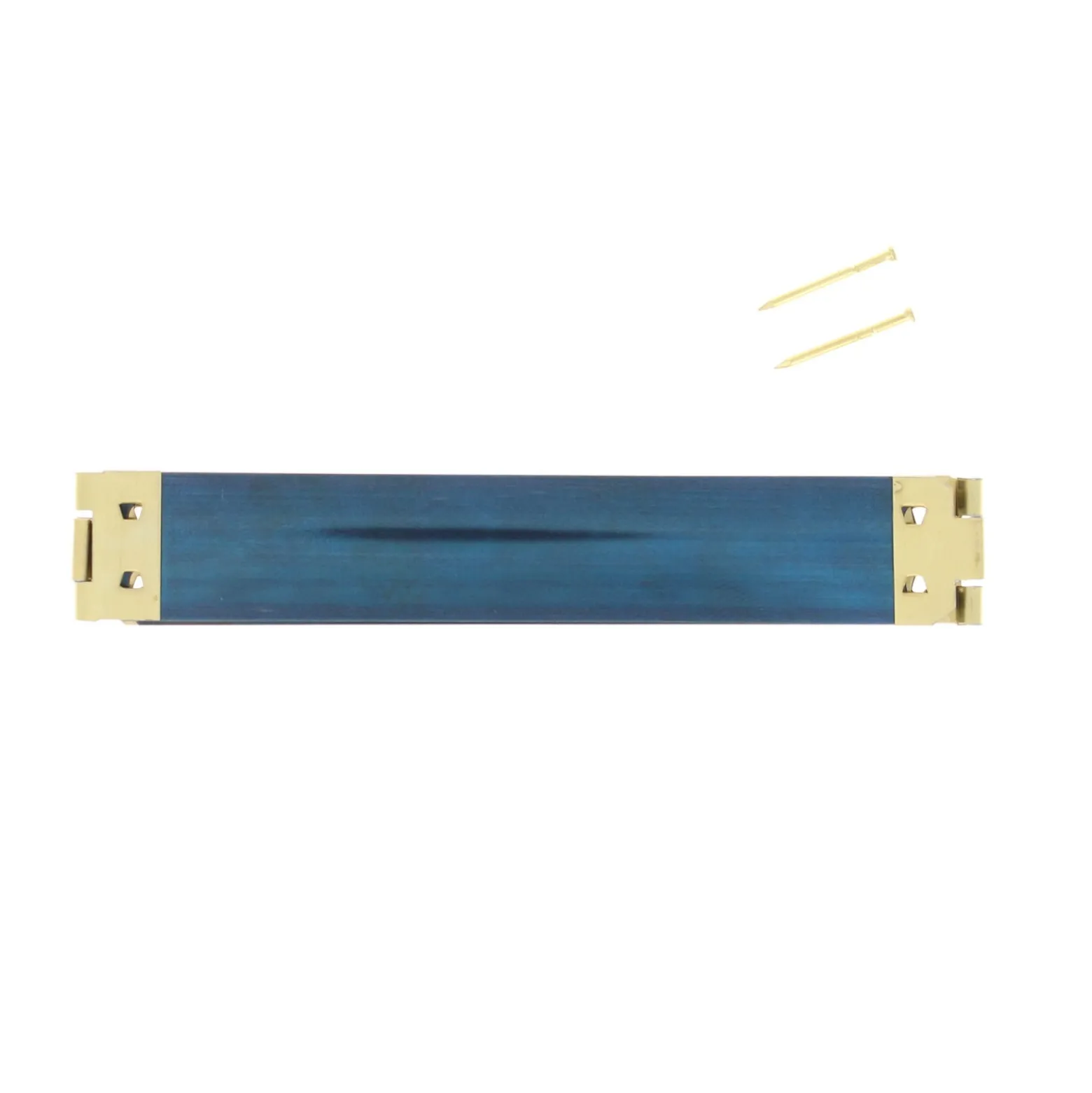 Fermoir à cliquet métal Clac 9,2 cm - bleu