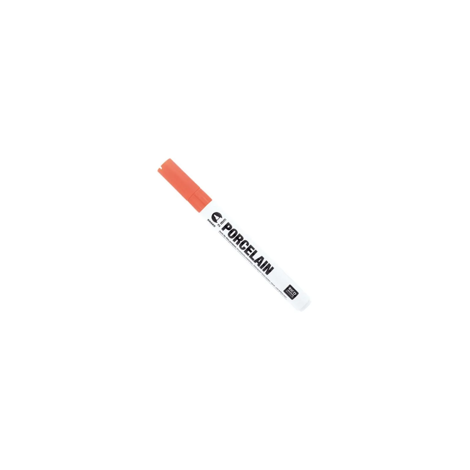 Feutre porcelaine 2 mm - orange