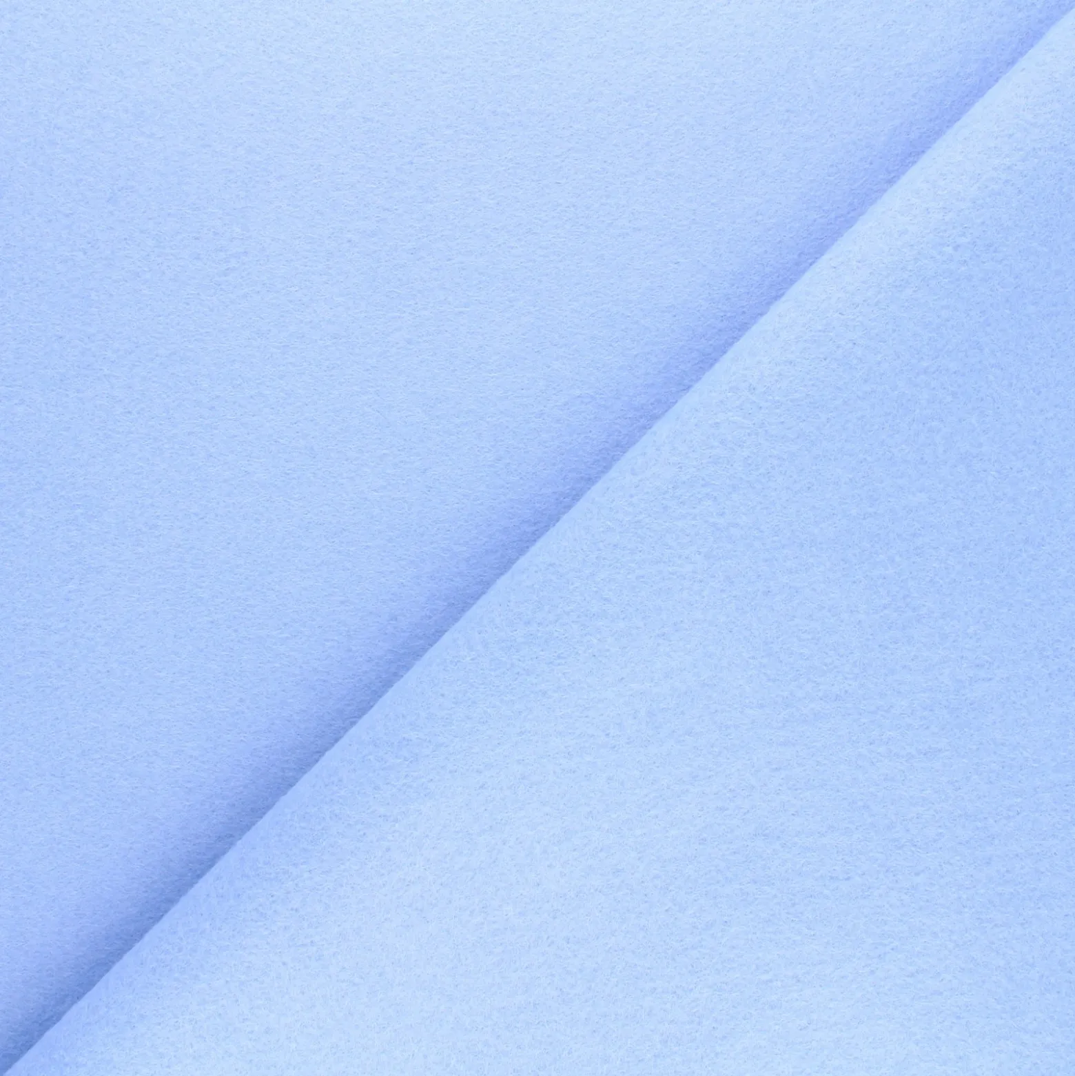 Feutrine de laine bleu/violet